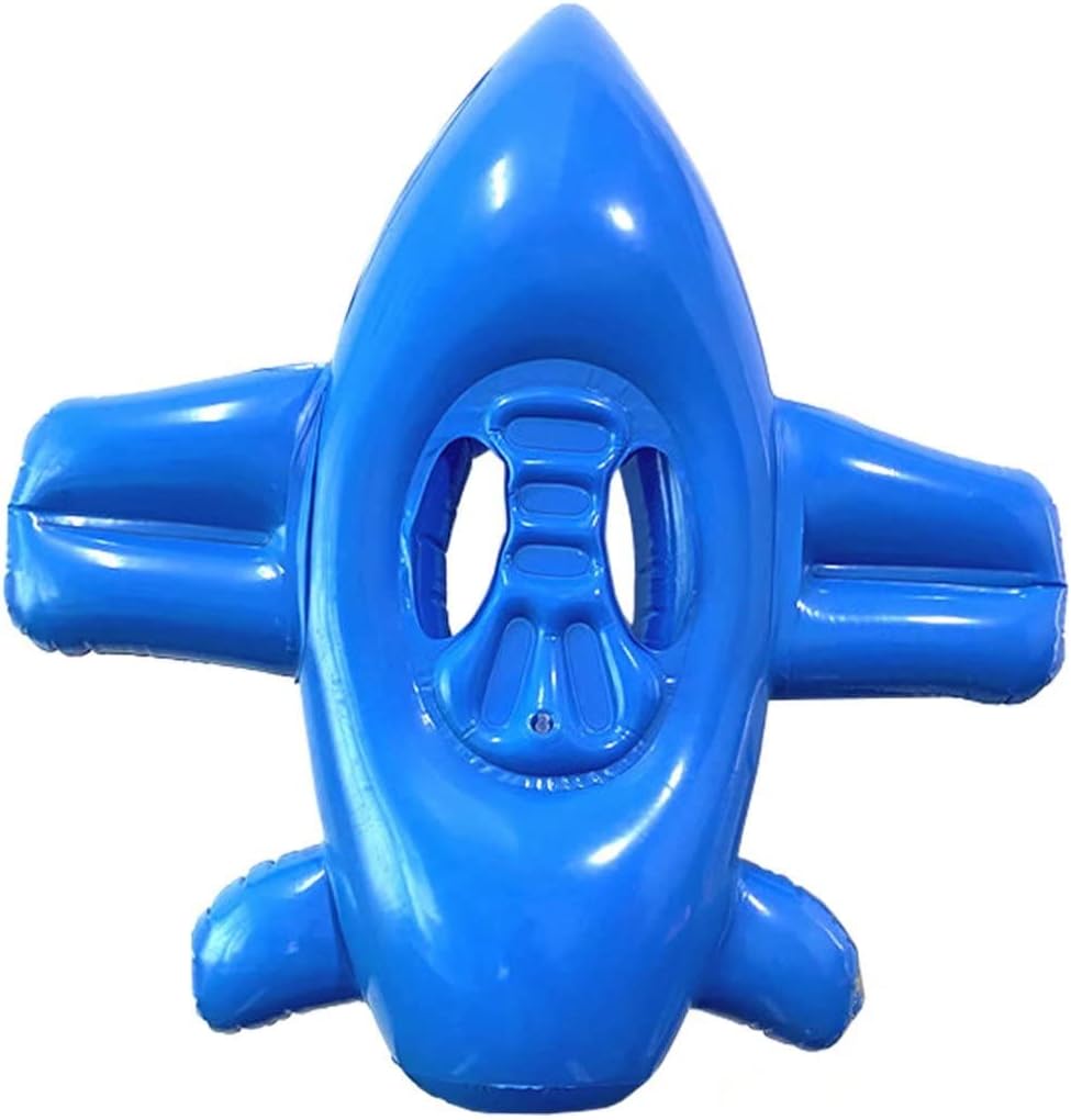 Kids Inflatable Airplane Pool Float With Steering Wheel