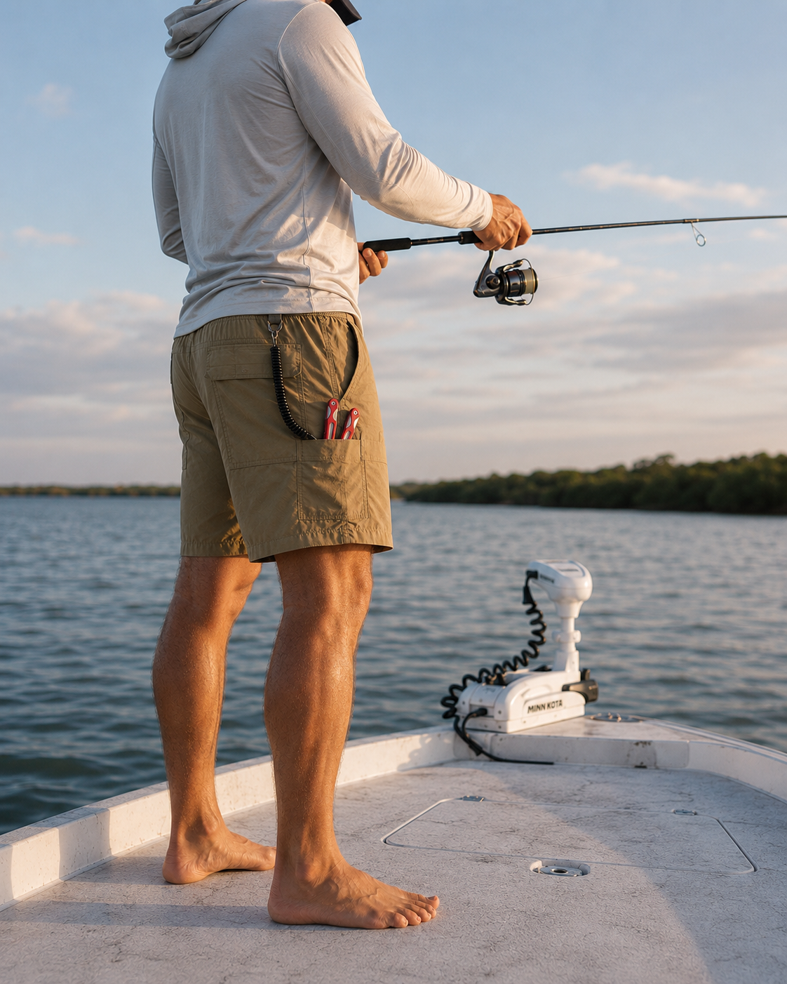 FLASH DEAL! (3 PACK) River Trails Men’s Quick-Dry Technical Fishing Shorts