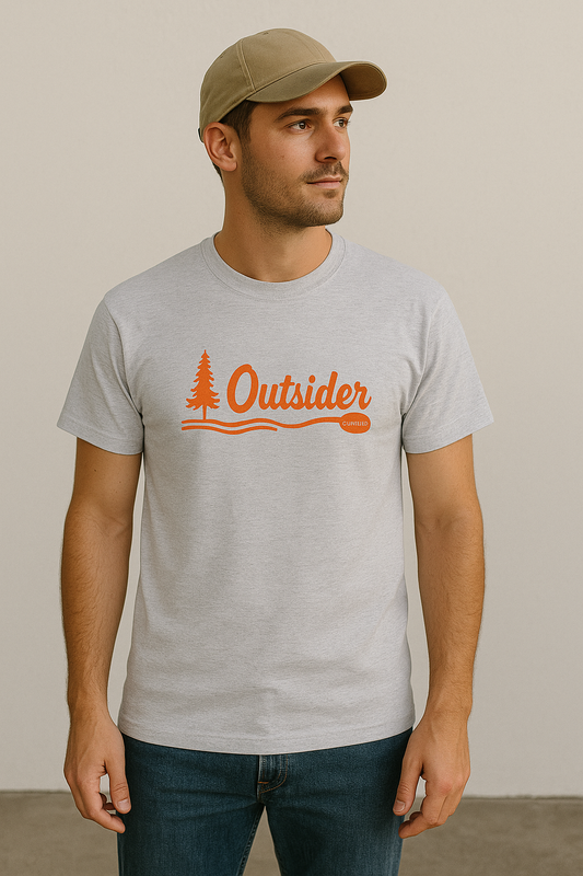 River Trail Men's "Outsider" 100% Cotton Graphic Tee