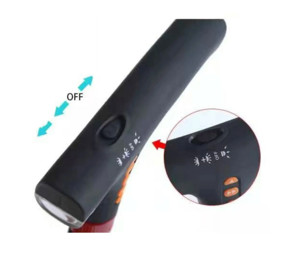 FLASH DEAL! Folding Cane Seat with LED Light FM Radio Alarm — Walking Stick Chair for Senior