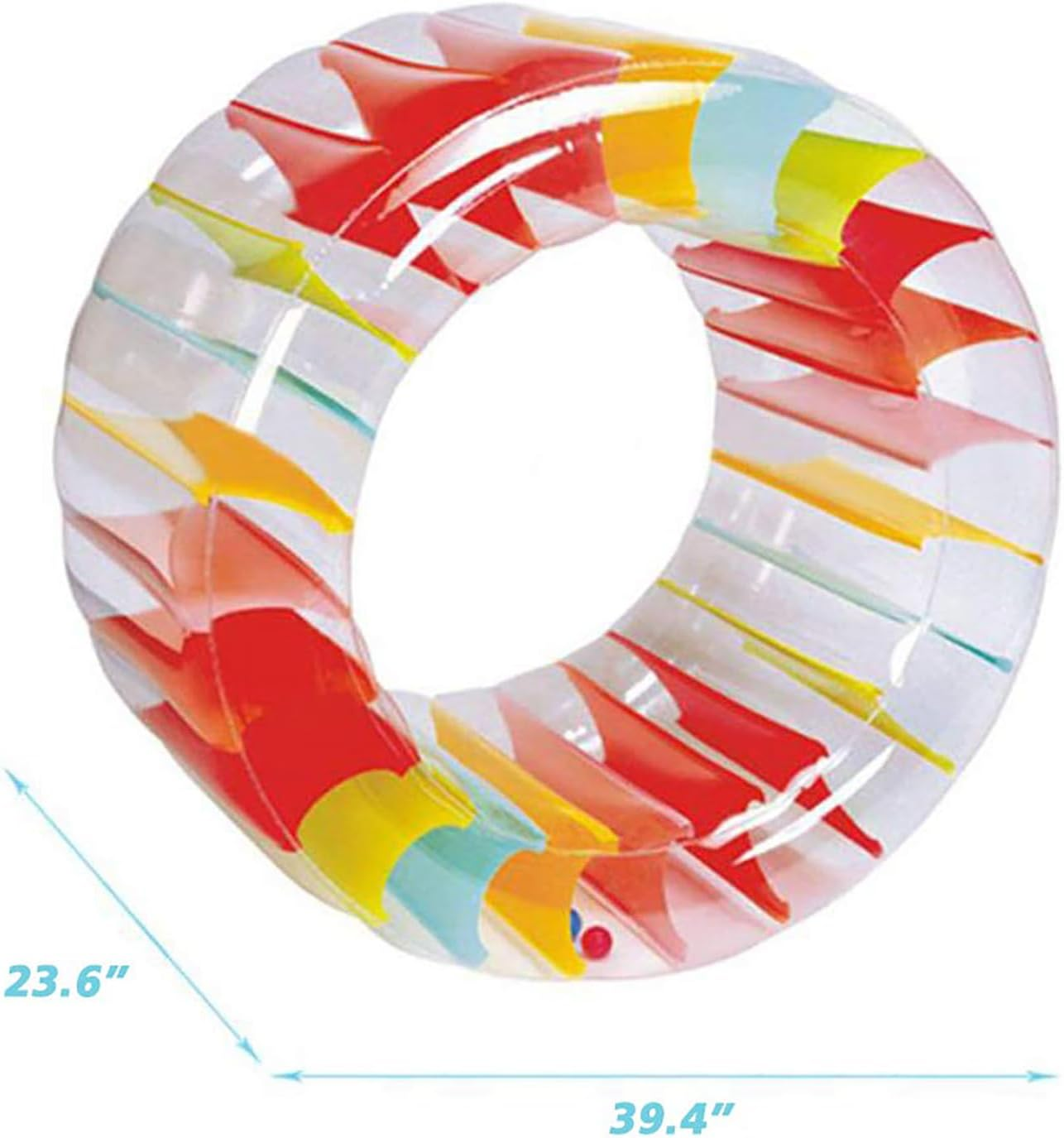 40" Inflatable Water Roller Float Colorful Pool Lake Summer Fun Toy SALE